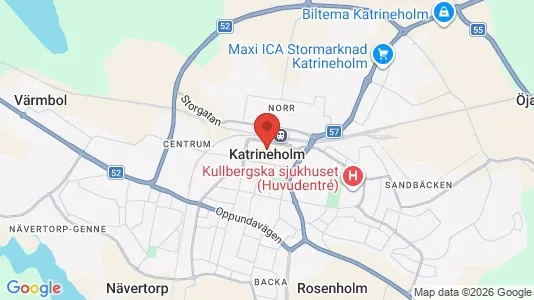 Apartments for rent i Katrineholm - kort over placeringen