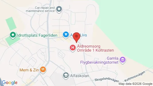 Apartments for rent i Fagersta - kort over placeringen