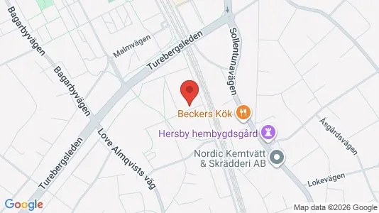 Apartments for rent i Sollentuna - kort over placeringen