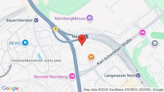 Apartments for rent in Nuremberg - Photo from Google Street View