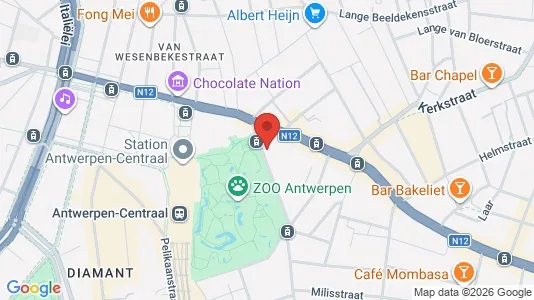 Apartments for rent i Stad Antwerp - kort over placeringen