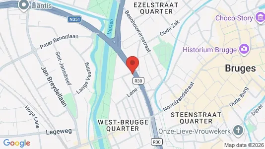 Apartments for rent in Brugge - Photo from Google Street View