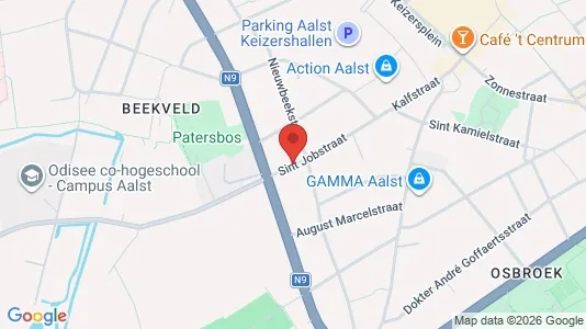 Apartments for rent i Aalst - kort over placeringen