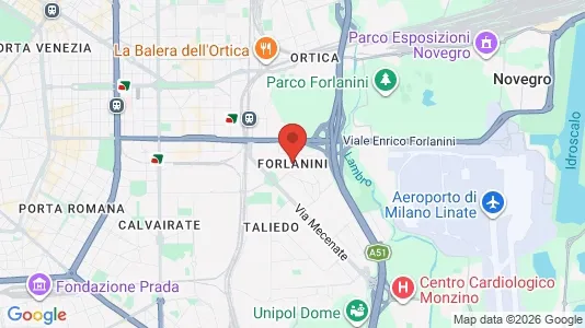 Apartments for rent i Milano Zona 4 - Vittoria, Forlanini - kort over placeringen