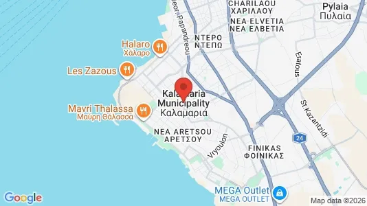 Apartments for rent in Kalamaria - Photo from Google Street View