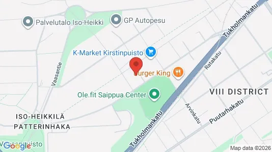 Apartments for rent i Turku - kort over placeringen