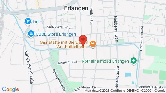 Apartments for rent in Erlangen - Photo from Google Street View