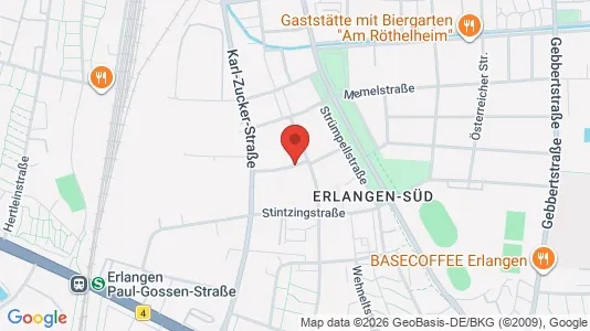 Apartments for rent in Erlangen - Photo from Google Street View