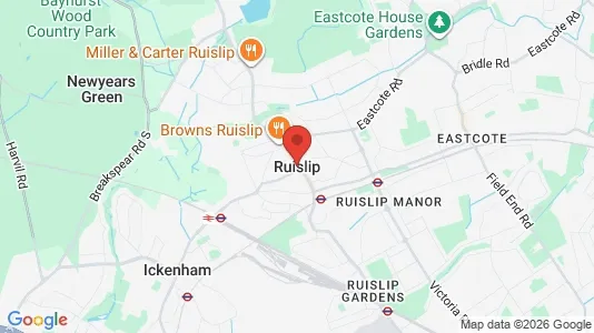 Apartments for rent in Ruislip - Middlesex - Photo from Google Street View