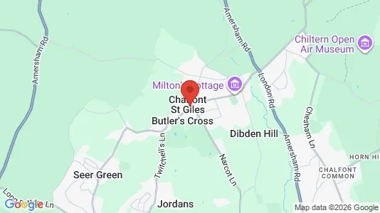 Houses for rent i Chalfont st. giles - Buckinghamshire - kort over placeringen