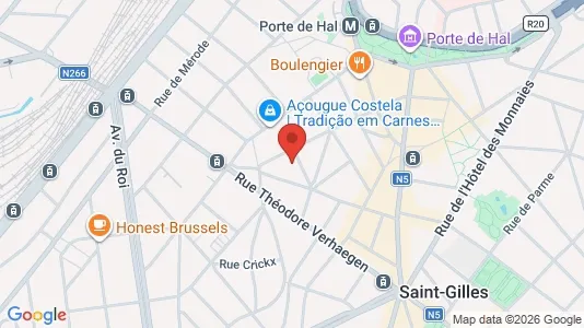 Apartments for rent in Brussels Sint-Gillis - Photo from Google Street View