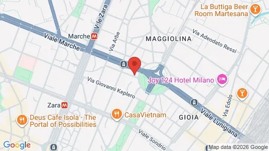 Rooms for rent i Milano Zona 2 - Stazione Centrale, Gorla, Turro, Greco, Crescenzago - kort over placeringen
