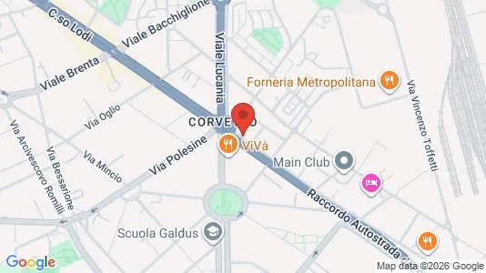 Apartments for rent i Milano Zona 5 - Vigentino, Chiaravalle, Gratosoglio - kort over placeringen