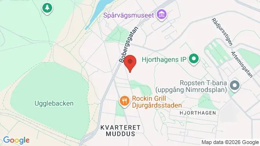 Apartments for rent i Gärdet/Djurgården - kort over placeringen
