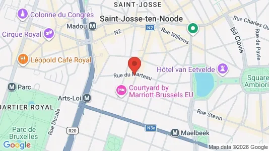 Apartments for rent in Brussels Sint-Joost-ten-Node - Photo from Google Street View