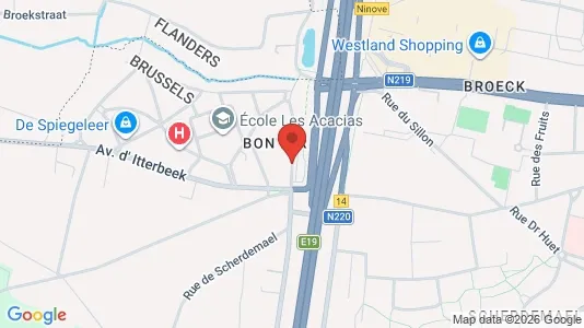 Apartments for rent in Brussels Anderlecht - Photo from Google Street View