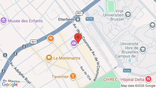 Apartments for rent in Brussels Elsene - Photo from Google Street View