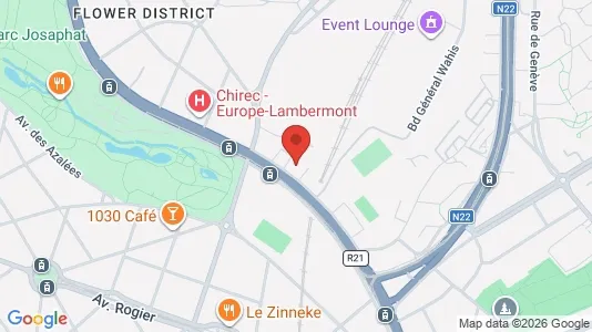 Apartments for rent i Brussels Schaarbeek - kort over placeringen