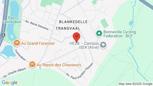 Apartments for rent i Brussels Oudergem - kort over placeringen