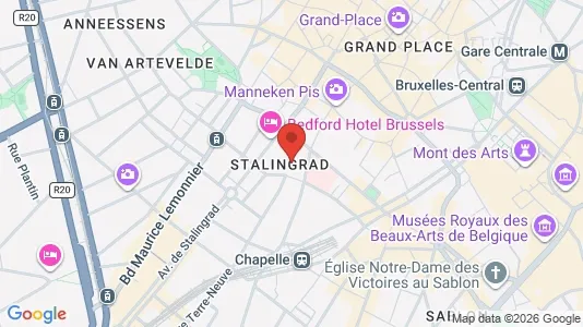 Apartments for rent in Stad Brussel - Photo from Google Street View