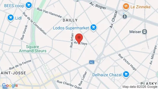 Apartments for rent i Brussels Schaarbeek - kort over placeringen