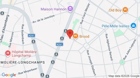 Apartments for rent in Brussels Elsene - Photo from Google Street View