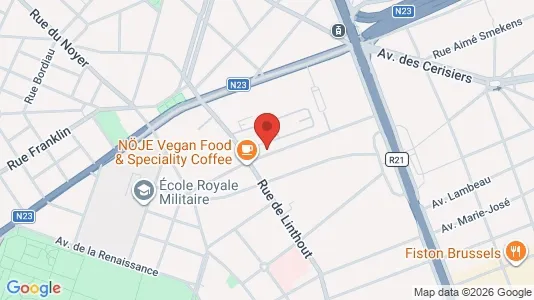 Apartments for rent i Brussels Schaarbeek - kort over placeringen