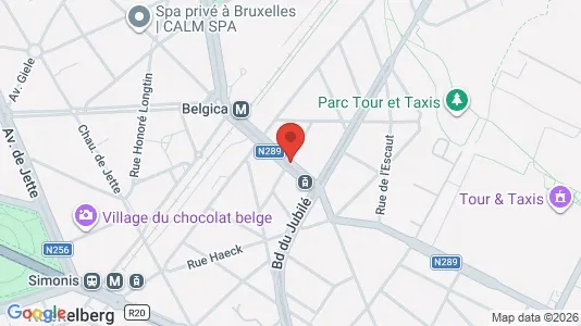 Apartments for rent in Brussels Sint-Jans-Molenbeek - Photo from Google Street View