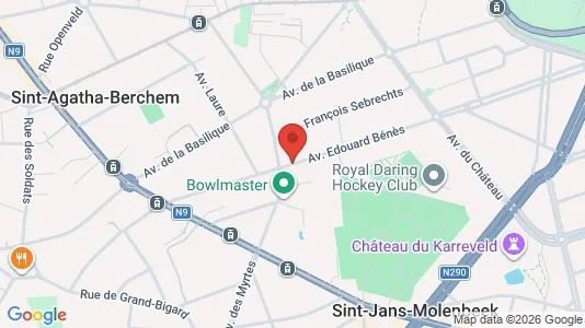 Apartments for rent i Brussels Sint-Jans-Molenbeek - kort over placeringen