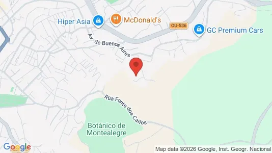 Apartments for rent in Ourense - Photo from Google Street View