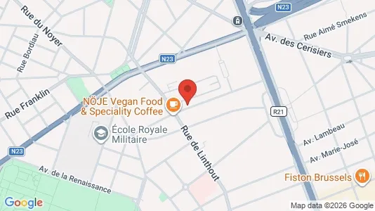 Apartments for rent i Brussels Schaarbeek - kort over placeringen