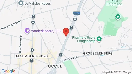 Apartments for rent in Brussels Ukkel - Photo from Google Street View