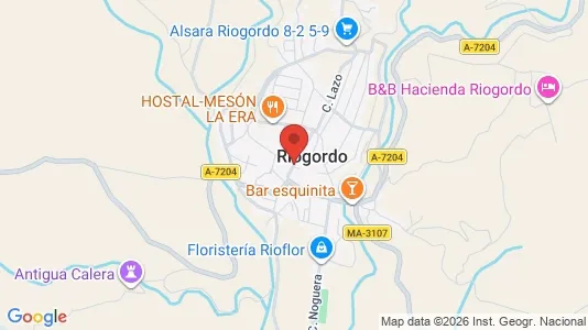 Apartments for rent in Riogordo - Photo from Google Street View