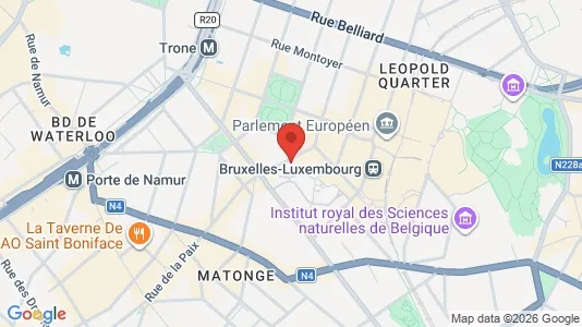Apartments for rent in Brussels Elsene - Photo from Google Street View