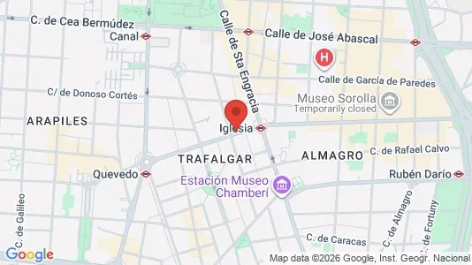 Apartments for rent in Madrid Chamberí - Photo from Google Street View