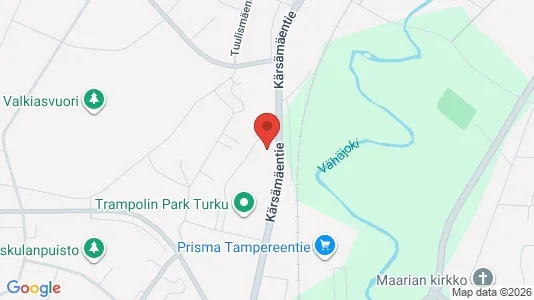 Apartments for rent i Turku - kort over placeringen
