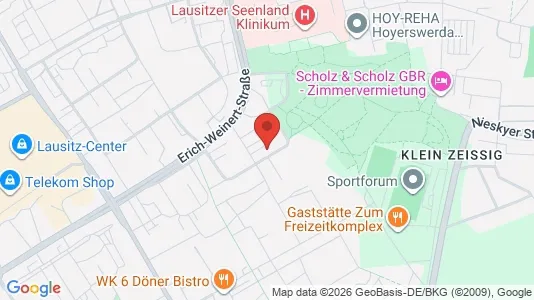 Apartments for rent i Bautzen - kort over placeringen
