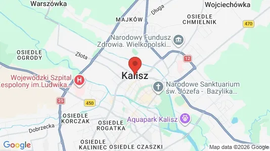 Apartments for rent in Kalisz - Photo from Google Street View