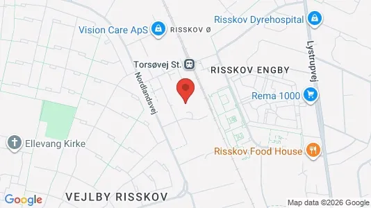 Apartments for rent in Risskov - Photo from Google Street View