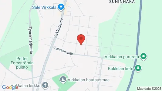 Apartments for rent i Lohja - kort over placeringen