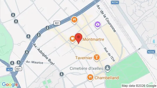 Apartments for rent in Brussels Elsene - Photo from Google Street View