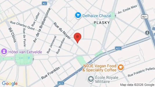 Apartments for rent i Brussels Schaarbeek - kort over placeringen