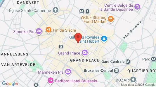 Apartments for rent in Stad Brussel - Photo from Google Street View