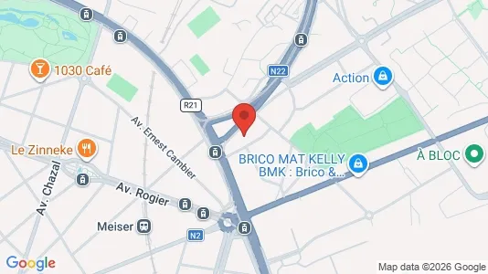 Apartments for rent i Brussels Schaarbeek - kort over placeringen