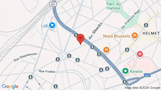 Apartments for rent in Brussels Schaarbeek - Photo from Google Street View