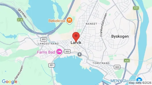 Apartments for rent in Larvik - Photo from Google Street View