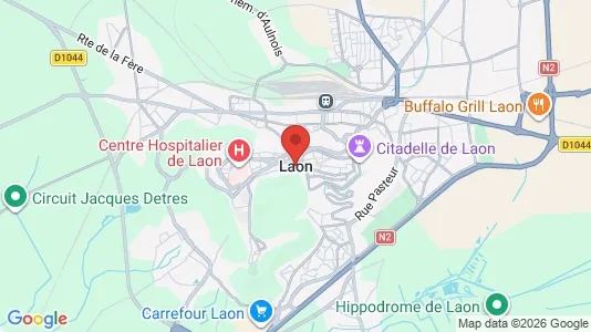 Apartments for rent in Laon - Photo from Google Street View