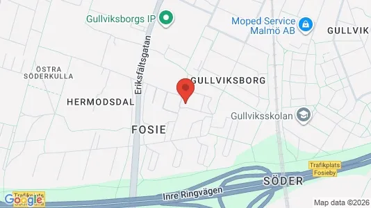 Apartments for rent i Fosie - kort over placeringen