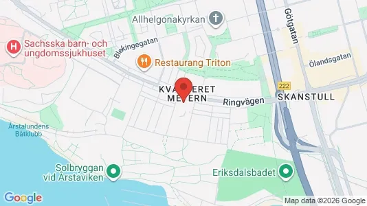 Apartments for rent i Södermalm - kort over placeringen