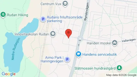 Apartments for rent i Haninge - kort over placeringen